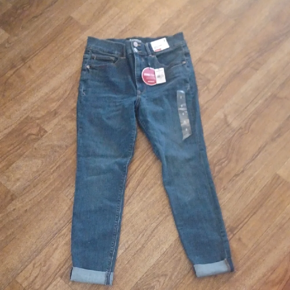 NWT Express Cropped Legging High Rise Size 6